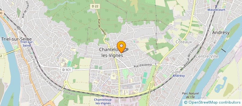 localisation de l'entreprise SOL DE FRANCE BI à CHANTELOUP-LES-VIGNES