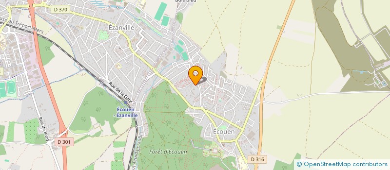 localisation de l'entreprise SOL & DESIGN  ECOUEN