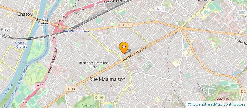 localisation de l'entreprise SOL DOURADO à RUEIL-MALMAISON