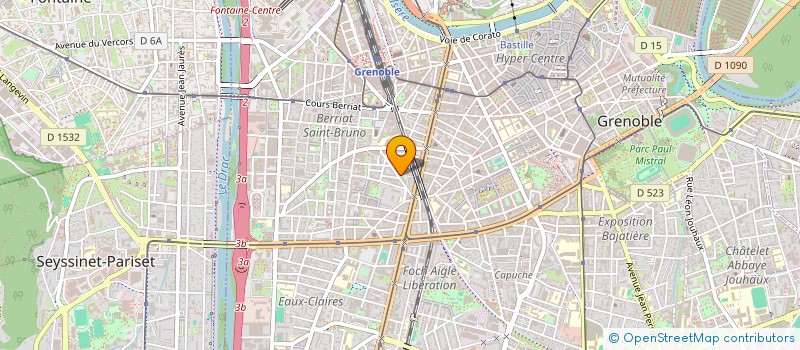 localisation de l'entreprise SOL EN L'AIR à GRENOBLE