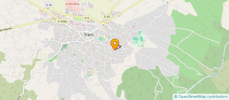 localisation de l'entreprise SOL ERE à TRETS