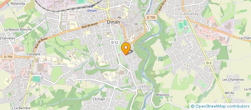 localisation de l'entreprise SOL ET D'AIR 22  DINAN