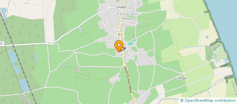 localisation de l'entreprise SOL ET VIGNE  SAINT-LAURENT-MEDOC