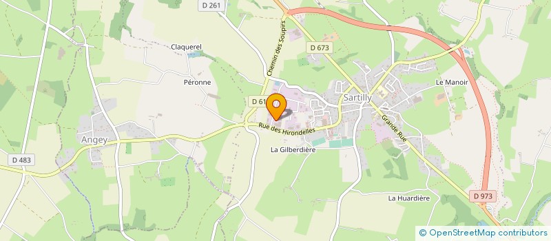 localisation de l'entreprise SOL EXPLOREUR à SARTILLY-BAIE-BOCAGE
