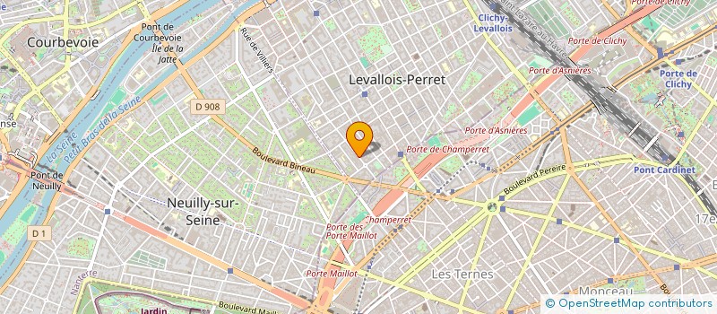 localisation de l'entreprise SOL FINANCE à LEVALLOIS-PERRET
