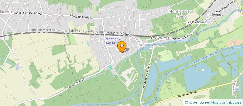 localisation de l'entreprise SOL! GROUPE à MONTIGNY-SUR-LOING