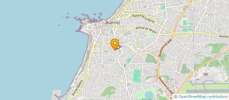localisation de l'entreprise SOL'HERRIA à BIARRITZ