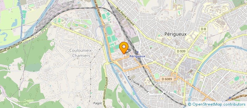 localisation de l'entreprise SOL HYDRO ENVIRONNEMENT  PERIGUEUX