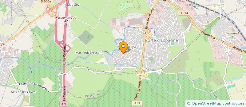 localisation de l'entreprise SOL I NEU  PERPIGNAN