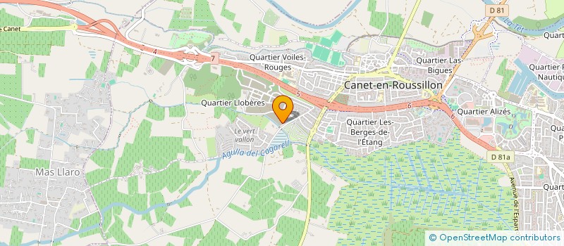 localisation de l'entreprise SOL I SOMBRE à CANET-EN-ROUSSILLON