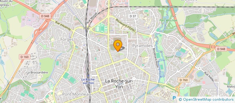 localisation de l'entreprise SOL'INDE à LA ROCHE-SUR-YON