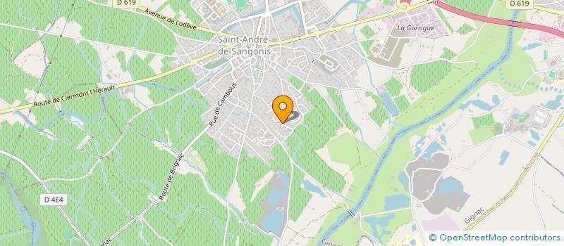 localisation de l'entreprise SOL'&LEC à SAINT-ANDRE-DE-SANGONIS