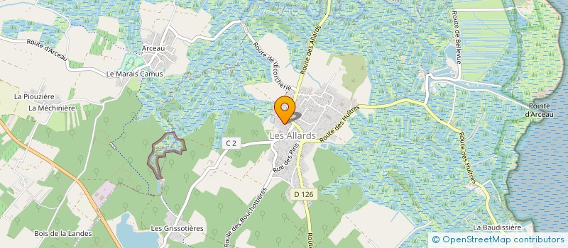 localisation de l'entreprise SOL & LUNA  DOLUS-D'OLERON