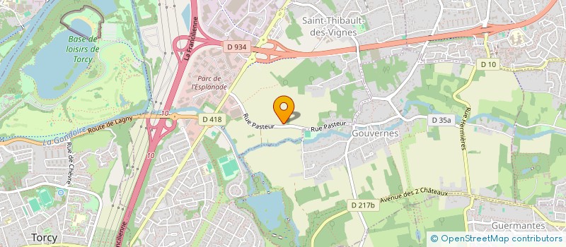 localisation de l'entreprise SOL & MANI  SAINT-THIBAULT-DES-VIGNES