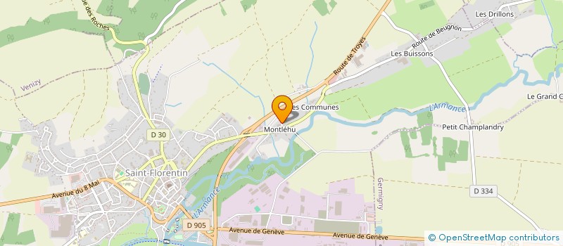 localisation de l'entreprise SOL NET.S  SAINT-FLORENTIN