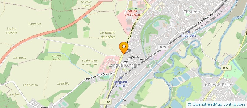 localisation de l'entreprise SOL OLIVIER SARL  LONGUEIL-ANNEL