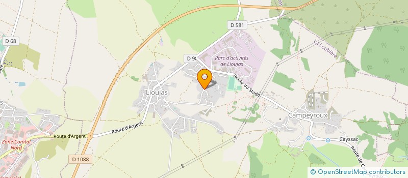 localisation de l'entreprise SOL PLUS BN  LA LOUBIERE