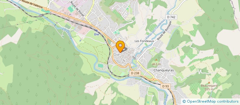 localisation de l'entreprise SOL POMERANZ à DIE