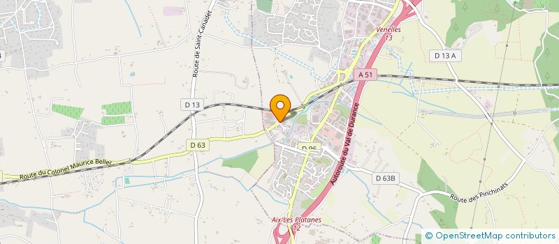 localisation de l'entreprise SOL PROVENCAL  VENELLES