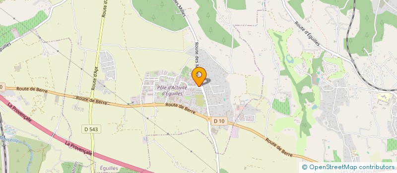 localisation de l'entreprise SOL'SI NET  EGUILLES