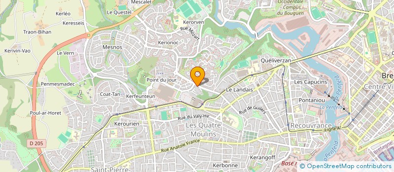 localisation de l'entreprise SOL SOL à BREST