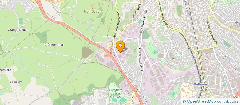 localisation de l'entreprise SOL SYSTEM  SAINT-ETIENNE