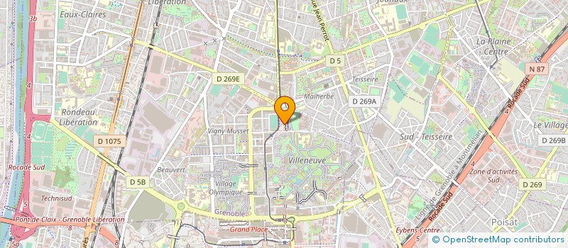 localisation de l'entreprise SOL TANGO à GRENOBLE