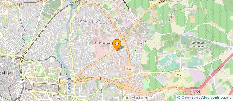 localisation de l'entreprise SOL-TECK BTP à MONTPELLIER