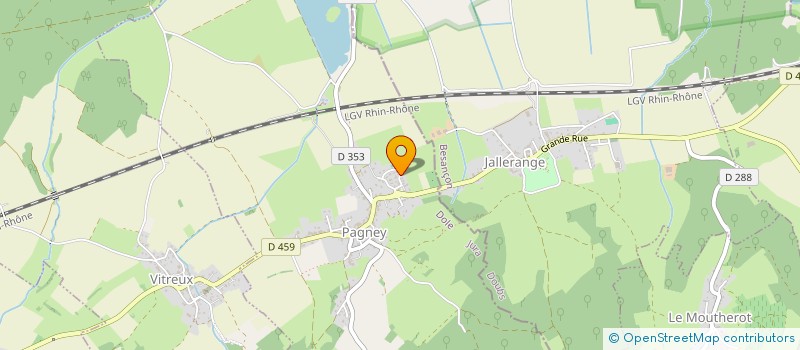 localisation de l'entreprise SOL TEK  PAGNEY