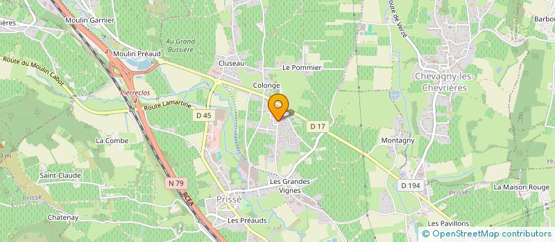 localisation de l'entreprise SOL'UTION à PRISSE