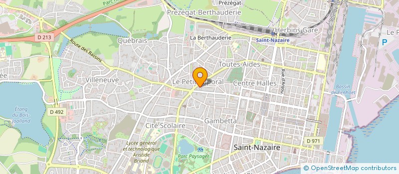 localisation de l'entreprise SOL Y LUNA  SAINT-NAZAIRE