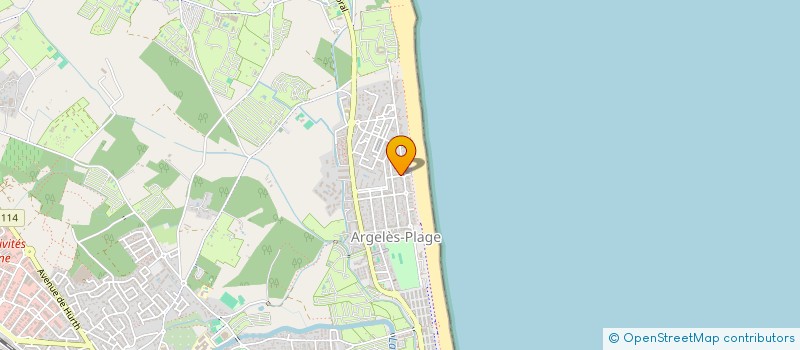 localisation de l'entreprise SOL Y MAR  ARGELES SUR MER