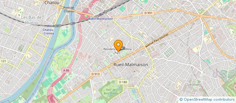 localisation de l'entreprise SOL Y MAR CONSULTING à RUEIL-MALMAISON