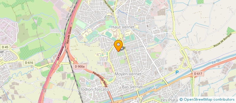 localisation de l'entreprise SOL Y MONTAGNE  PERPIGNAN