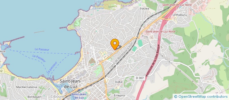 localisation de l'entreprise SOL Y SOMBRA à SAINT-JEAN-DE-LUZ