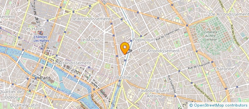 localisation de l'entreprise SOLA  PARIS