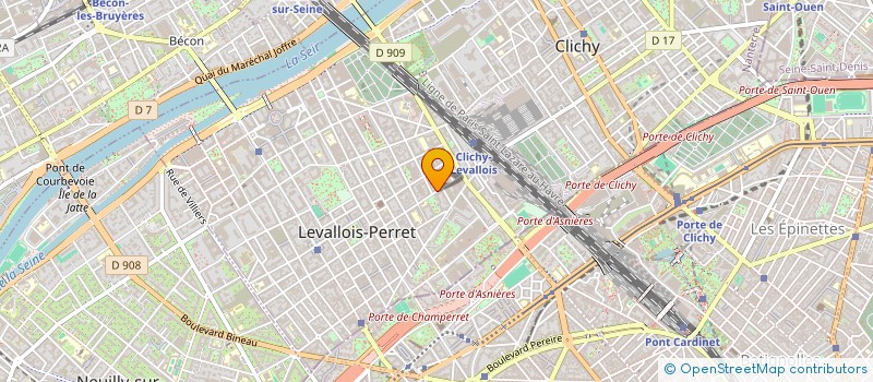 localisation de l'entreprise SOLA AUTO-MOTO ECOLE à LEVALLOIS-PERRET
