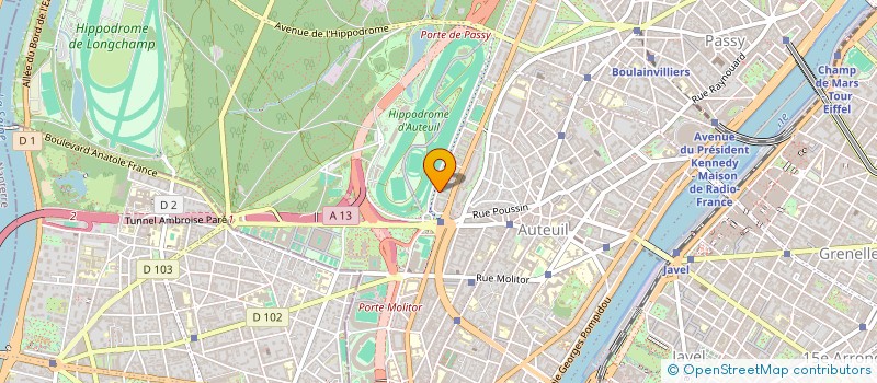 localisation de l'entreprise SOLA CAMILLE COUTURE  PARIS