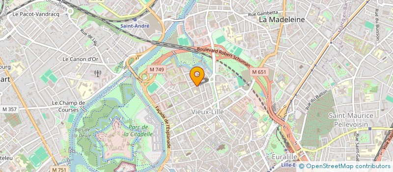 localisation de l'entreprise SOLA CONCEPT à LILLE