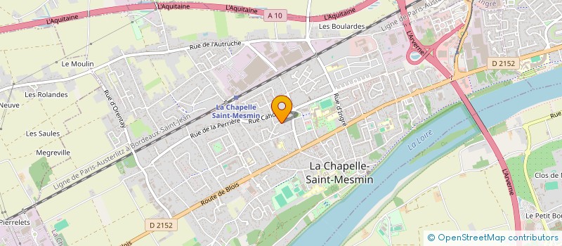 localisation de l'entreprise SOLA GRATIA  LA CHAPELLE-SAINT-MESMIN