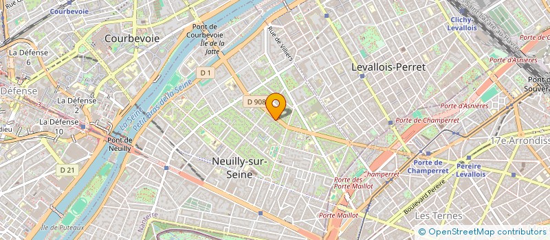 localisation de l'entreprise SOLAAR à NEUILLY-SUR-SEINE