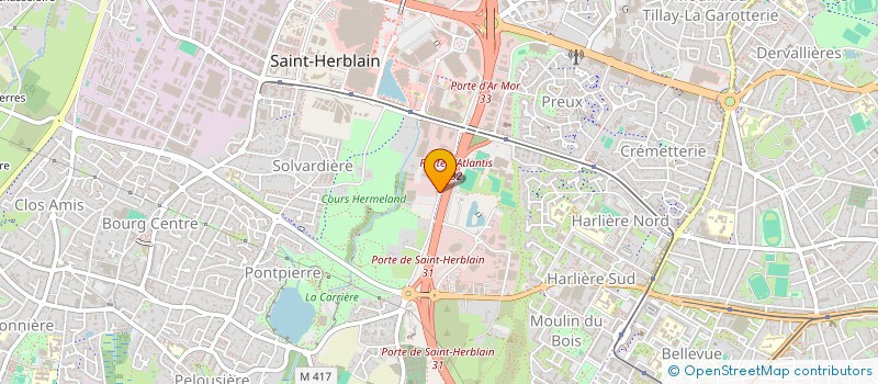 localisation de l'entreprise SOLAB  SAINT-HERBLAIN