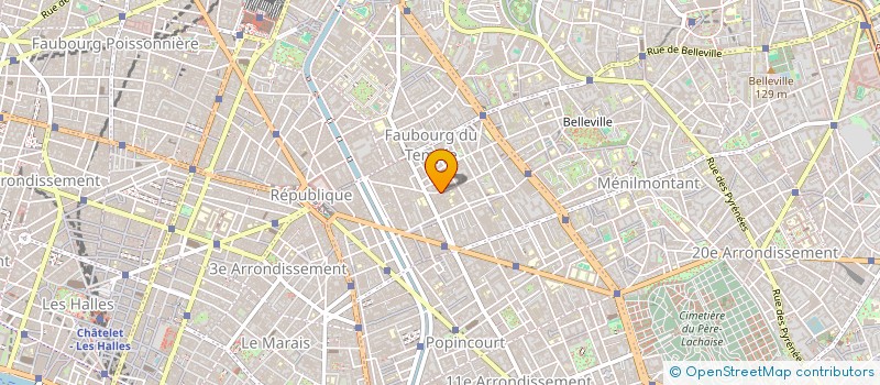 localisation de l'entreprise SOLAB LUXE  PARIS