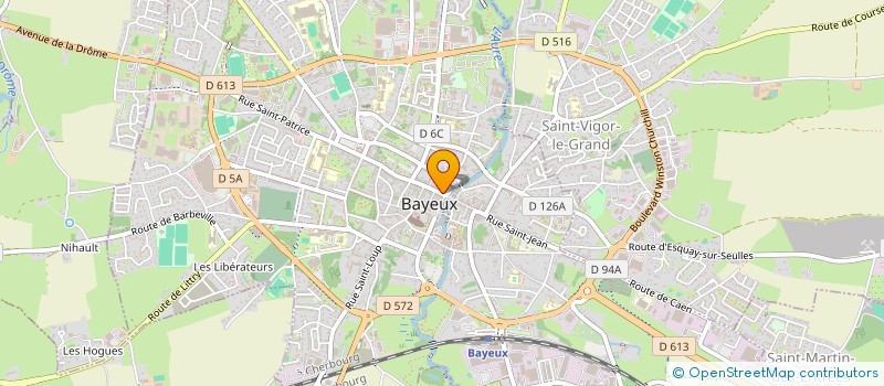 localisation de l'entreprise SOLABIS INSTALLATION  BAYEUX