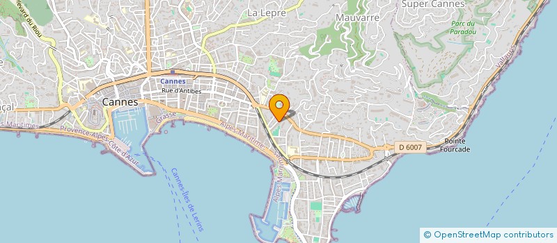 localisation de l'entreprise SOLACE  CANNES