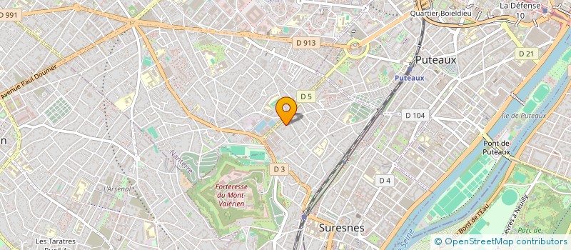localisation de l'entreprise SOLACE MUSIC à SURESNES