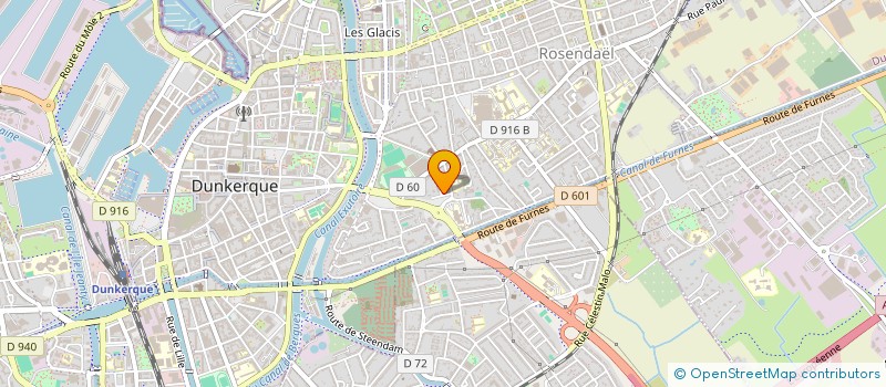 localisation de l'entreprise SOLADE à DUNKERQUE