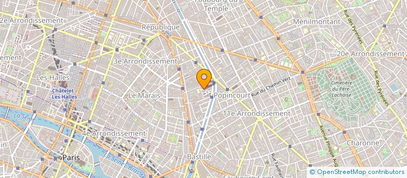 localisation de l'entreprise SOLADVENT à PARIS
