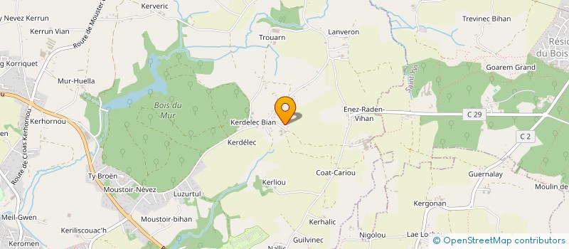 localisation de l'entreprise SOLAFI à SAINT-EVARZEC