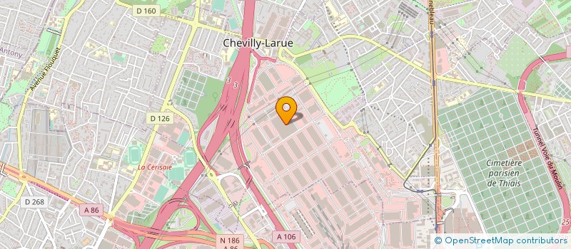 localisation de l'entreprise SOLAFLOR à CHEVILLY-LARUE